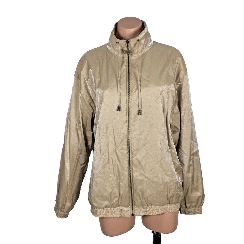 White Stag Beige Puffer Jacket